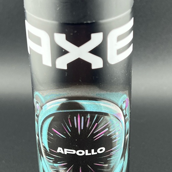 Men's Axe Apollo Deodorant Body Spray - Black & Teal - Picture 2 of 3